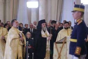 Ceremonie privată şi Slujba Stâlpilor, oficiată în Sala Unirii